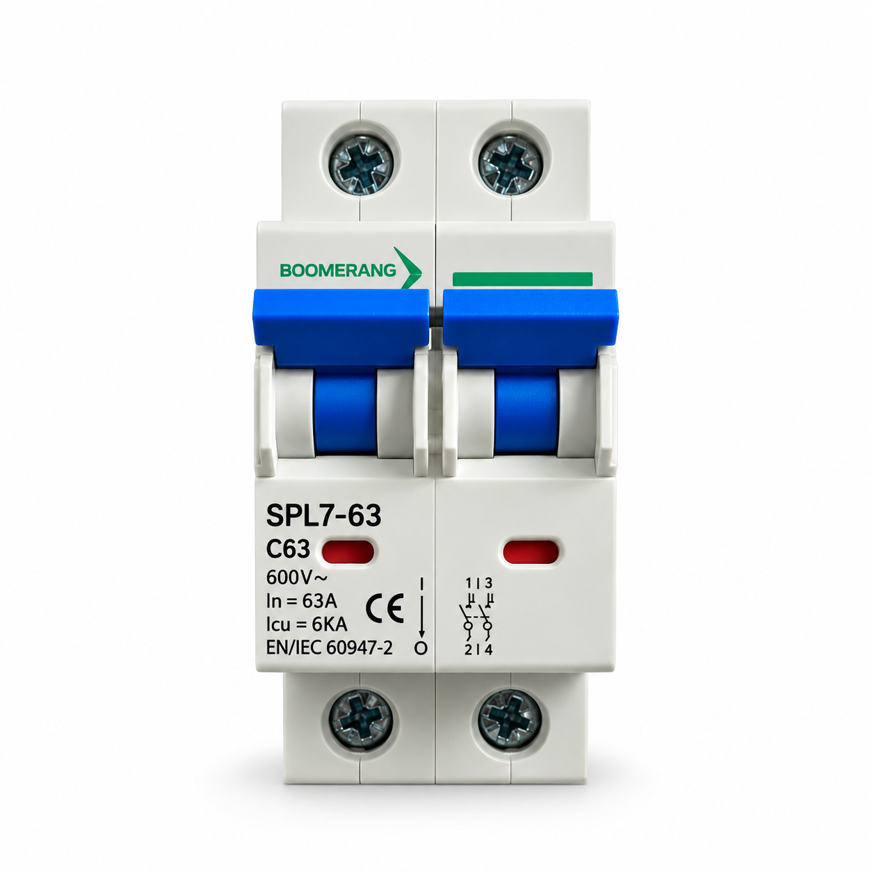 DC Breaker 2P 63A 10KA