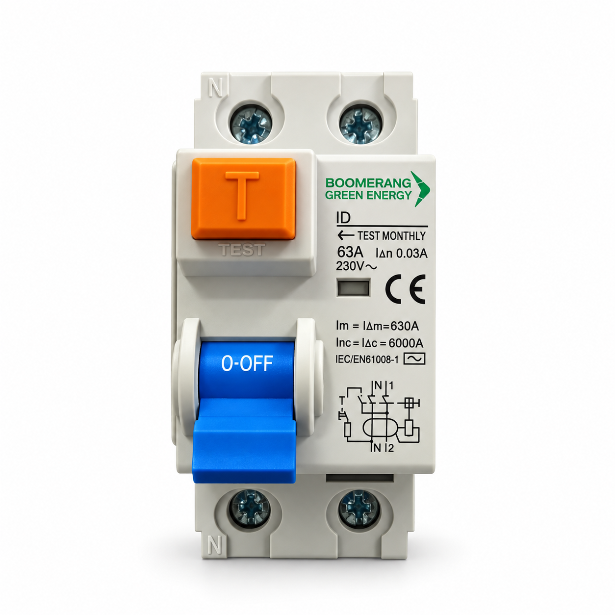Diferencial 2P 63A 110V